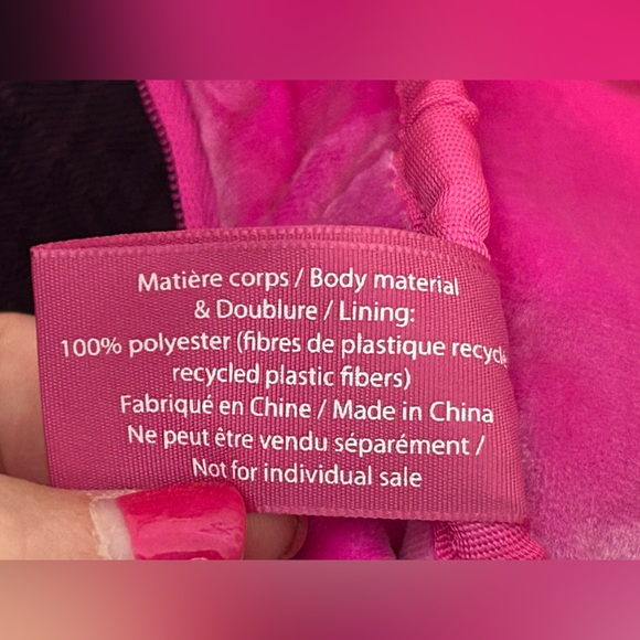 Valentino Pink Velvet Clutch with Embossed Logo NWOT - Picture 10 of 11